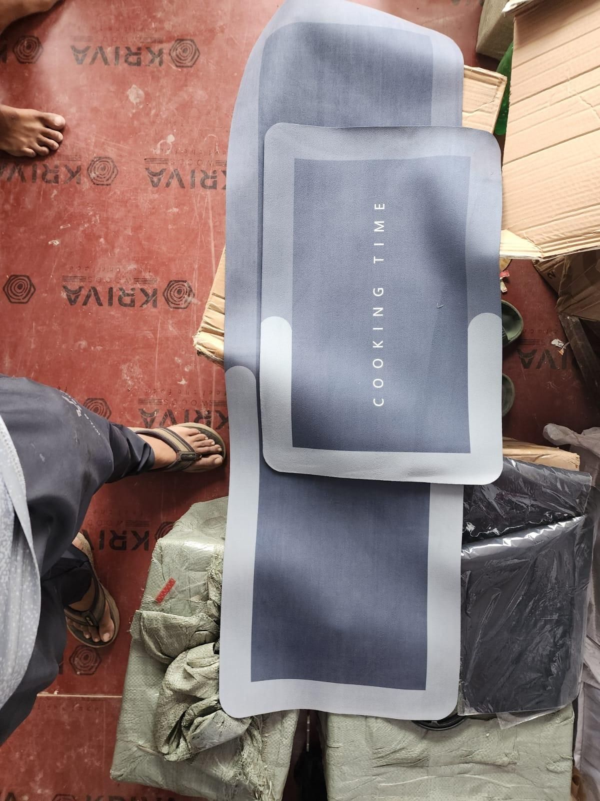 2 Pcs Kitchen Mats – Waterproof Memory Foam Standing Floor Mats